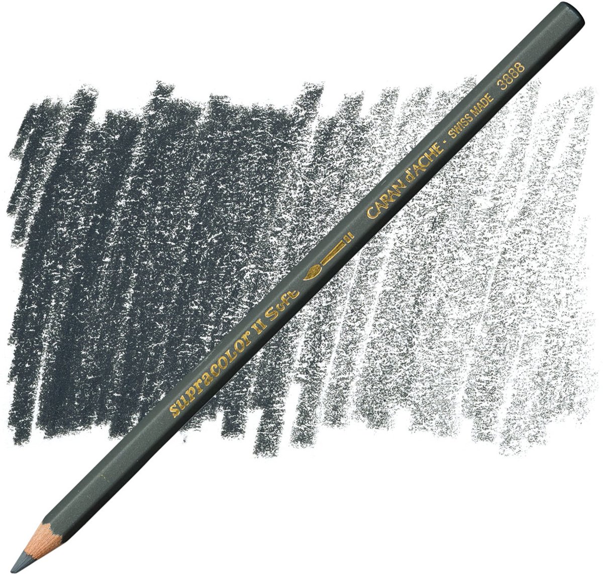 Caran Dache Supracolor   Slate Grey (495)